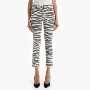 Mother Mid Rise Dazzler Ankle Jean in Heard That